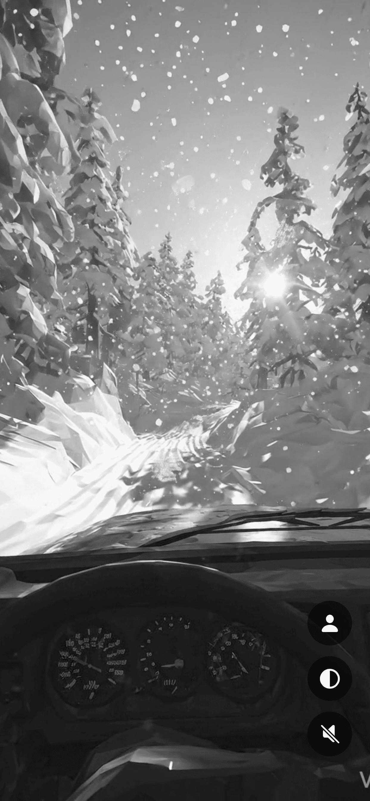 Black & white mode